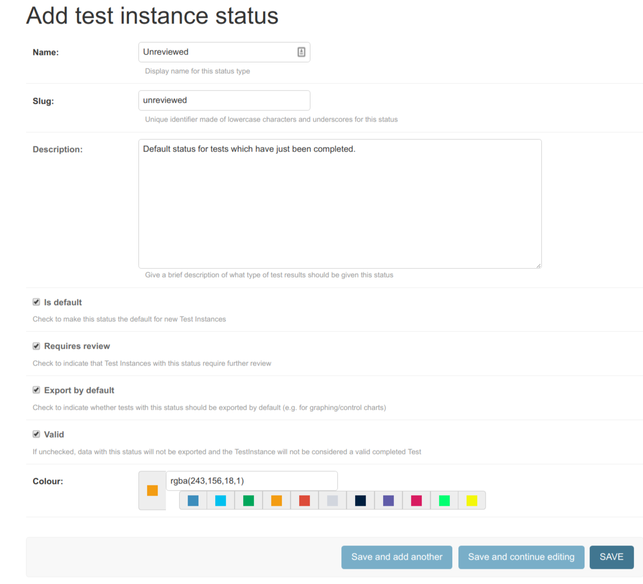 Unreviewed status