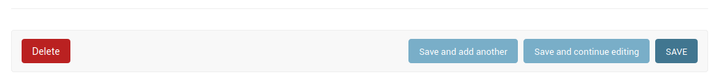 Notification delete button