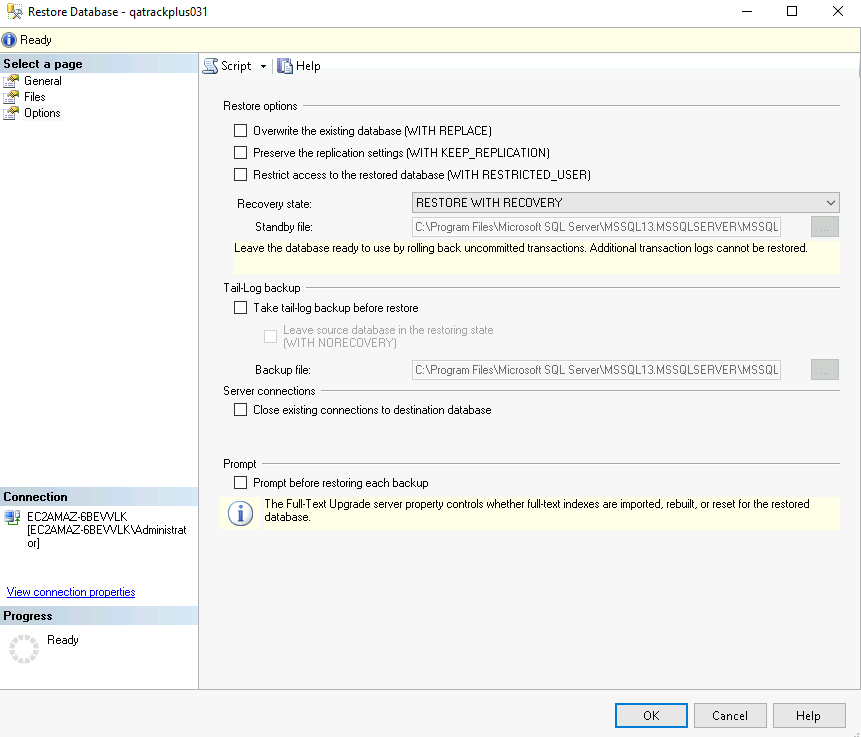 Disable tail log