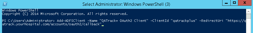 Adding the QATrack+ client