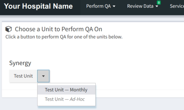 Choosing Monthly